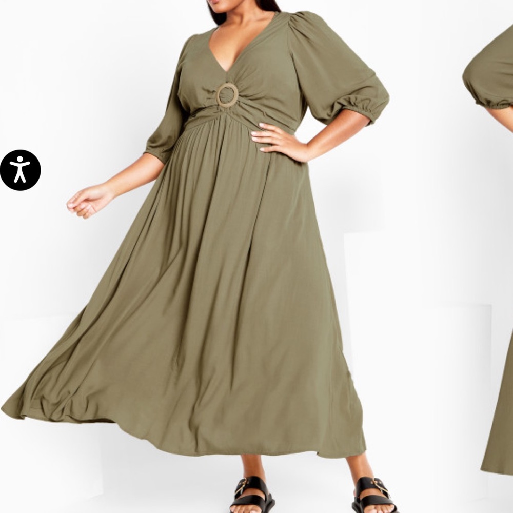 Daydream Maxi Dress - olive